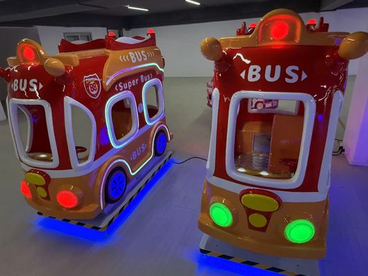 Mobil Rocking yang Mengoperasikan Koin Musik Dinamis Dan Lagu Yang Menghibur Untuk Anak-anak