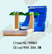 Slide Inflatable yang Berwarna-warni dan Bersemangat untuk Anak-anak Pengalaman Slide yang Menyenangkan