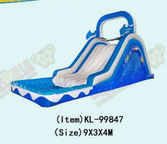Slide Inflatable yang Berwarna-warni dan Bersemangat untuk Anak-anak Pengalaman Slide yang Menyenangkan