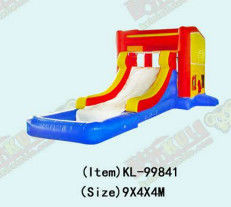Slide Inflatable yang Berwarna-warni dan Bersemangat untuk Anak-anak Pengalaman Slide yang Menyenangkan