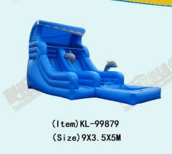 Slide Inflatable yang Berwarna-warni dan Bersemangat untuk Anak-anak Pengalaman Slide yang Menyenangkan