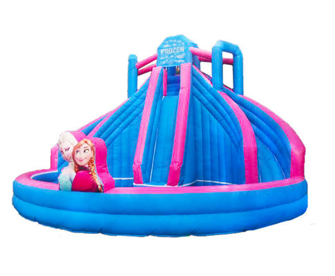 Aldult Outdoor Rental Inflatable Slide Air Besar Dengan Bouncy