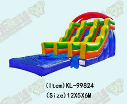 Aldult Outdoor Rental Inflatable Slide Air Besar Dengan Bouncy