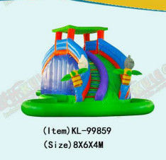 Aldult Outdoor Rental Inflatable Slide Air Besar Dengan Bouncy