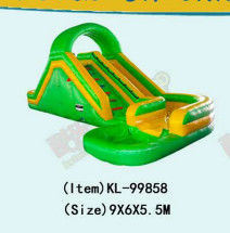 Aldult Outdoor Rental Inflatable Slide Air Besar Dengan Bouncy