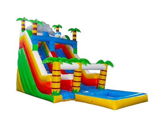 Aldult Outdoor Rental Inflatable Slide Air Besar Dengan Bouncy