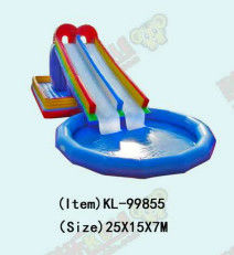 Aldult Outdoor Rental Inflatable Slide Air Besar Dengan Bouncy