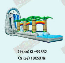 Aldult Outdoor Rental Inflatable Slide Air Besar Dengan Bouncy