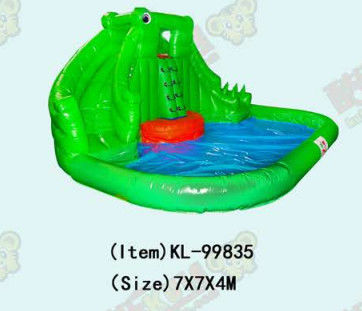 Anak-anak Taman Hiburan Giraffe Animals Slide Untuk Sewa