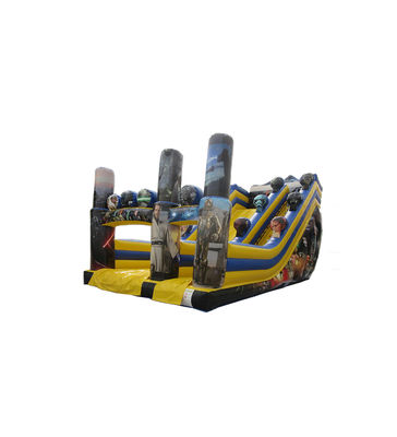 Slide Berwarna-warni Anak-anak Taman Hiburan Taman Olahraga Inflatable