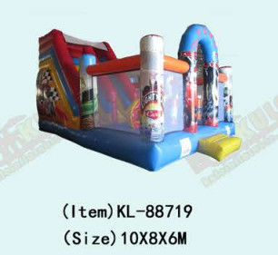 Angkat Mobil Inflatable Combos Untuk Komersial Children Playground