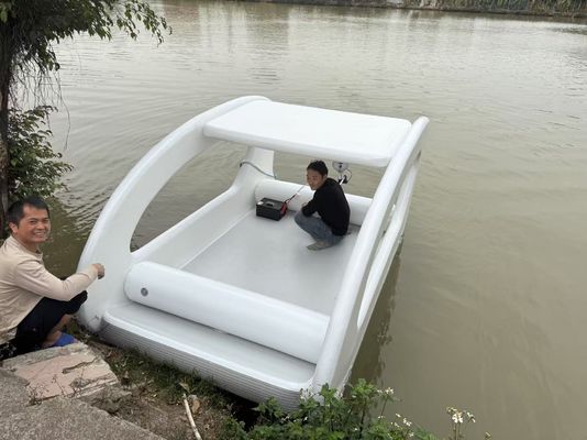Perahu air PVC portabel untuk anak-anak Remaja Aldult Keluarga di luar ruangan