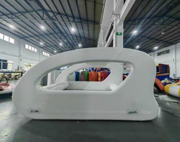 Perahu air PVC portabel untuk anak-anak Remaja Aldult Keluarga di luar ruangan