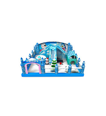 Disesuaikan IP Warna Anak Taman Hiburan Inflatable Slide Bouncy