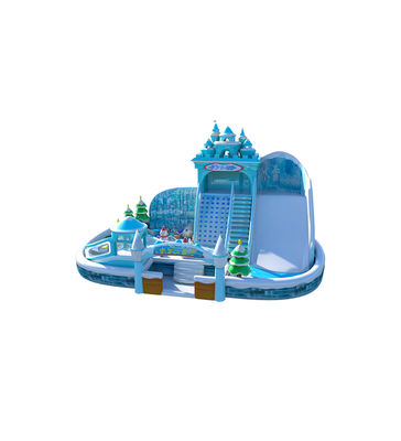 Disesuaikan IP Warna Anak Taman Hiburan Inflatable Slide Bouncy