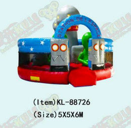 Alien - Penuh Stasiun Luar Angkasa area bermain inflatable Disesuaikan inflatable