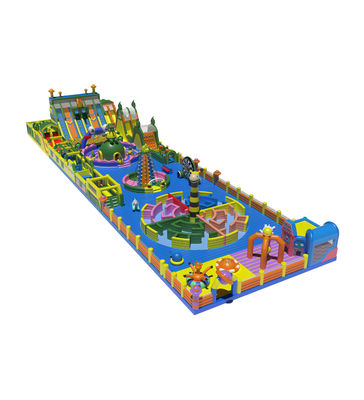 Raksasa Vibrant Inflatable Taman Hiburan Adventure nchanting Taman Hiburan Odyssey