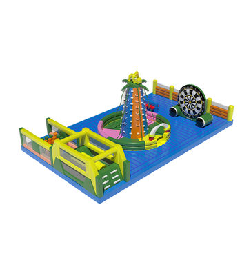 Raksasa Vibrant Inflatable Taman Hiburan Adventure nchanting Taman Hiburan Odyssey