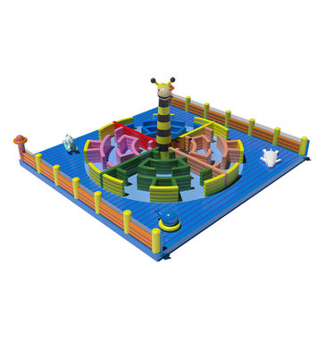Raksasa Vibrant Inflatable Taman Hiburan Adventure nchanting Taman Hiburan Odyssey