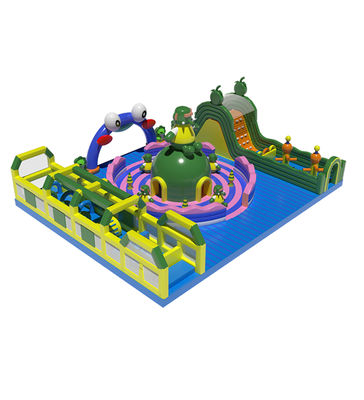 Raksasa Vibrant Inflatable Taman Hiburan Adventure nchanting Taman Hiburan Odyssey