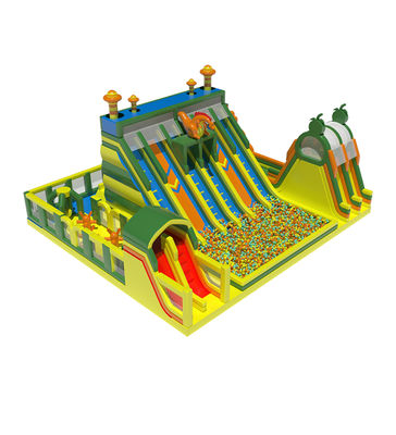 Raksasa Vibrant Inflatable Taman Hiburan Adventure nchanting Taman Hiburan Odyssey