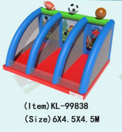 3 - Warna Balon Tiup Olahraga - Bola Terblokir - Lapangan Olahraga Menembak