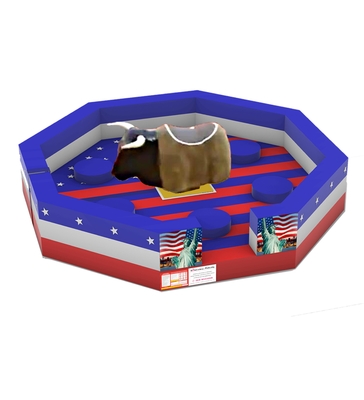 Bintang-dan-Strap Patriot Inflatable Bull Riding Arena