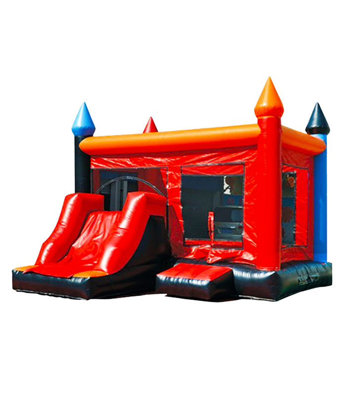 Trampolin Bounce House Indoor Bermain Warna Disesuaikan