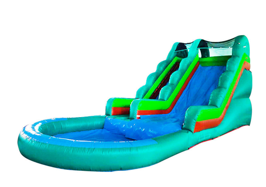 Slide Inflatable yang Berwarna-warni dan Bersemangat untuk Anak-anak Pengalaman Slide yang Menyenangkan
