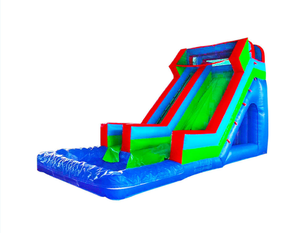 Slide Inflatable yang Berwarna-warni dan Bersemangat untuk Anak-anak Pengalaman Slide yang Menyenangkan