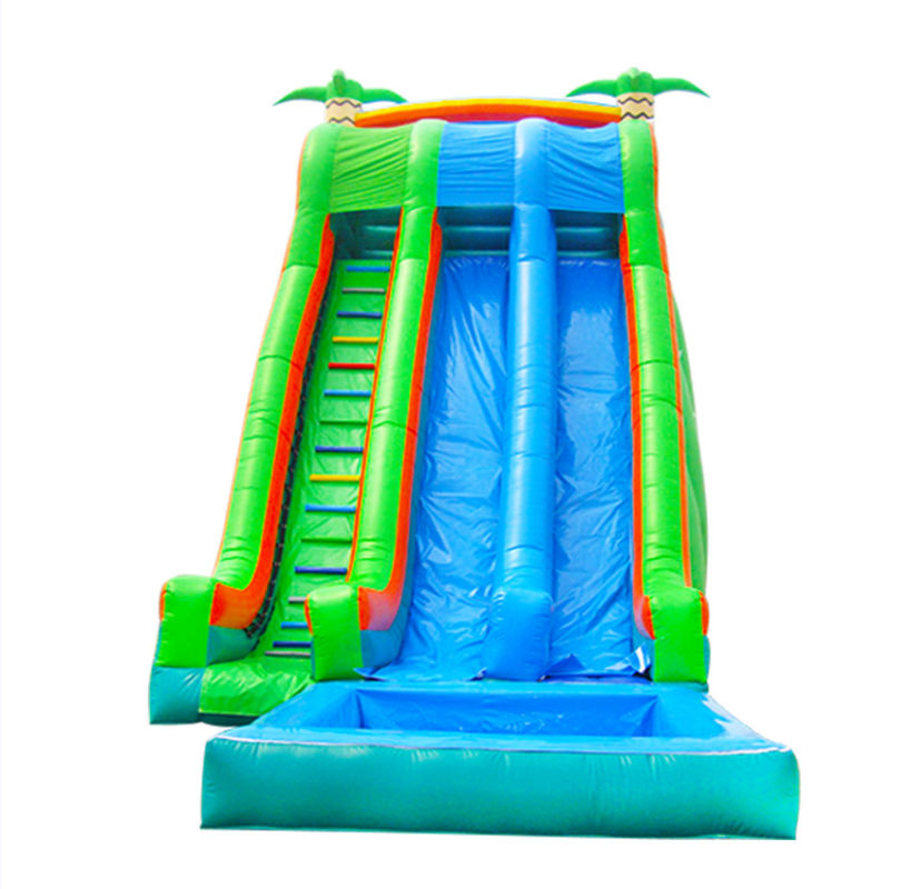 Slide Inflatable yang Berwarna-warni dan Bersemangat untuk Anak-anak Pengalaman Slide yang Menyenangkan