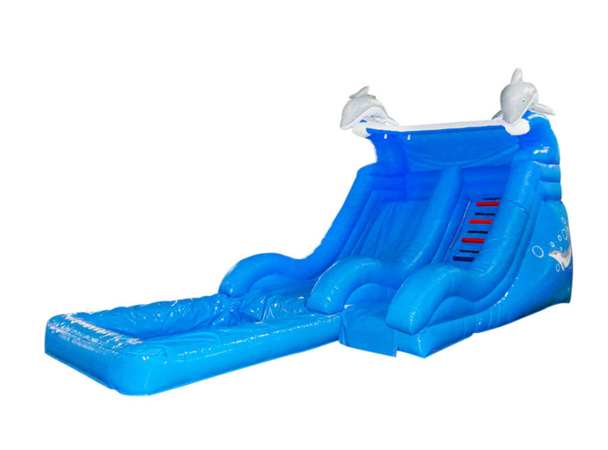Slide Inflatable yang Berwarna-warni dan Bersemangat untuk Anak-anak Pengalaman Slide yang Menyenangkan