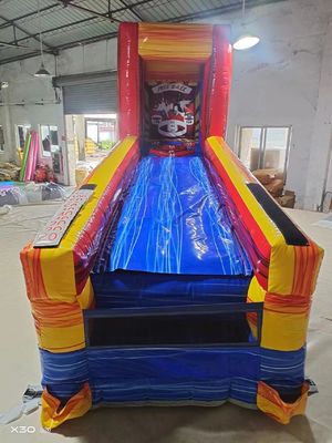 Skee Ball Inflatable Game Baseball Menangkan Score Challenge Untuk Hiburan