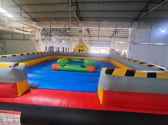 Indoor Outdoor Inflatable Jousting Game Taman bermain Olahraga Untuk Remaja