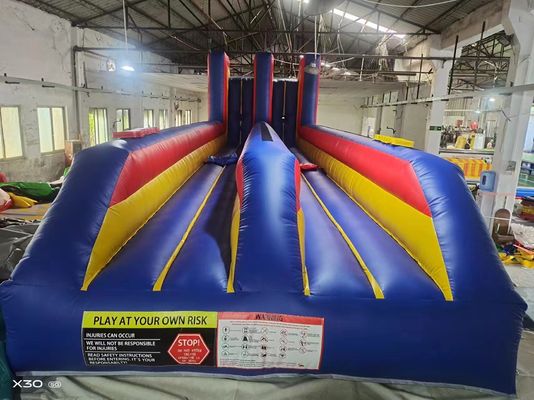 Game Tantangan Bungee Run Inflatable Sistem Main Interaktif